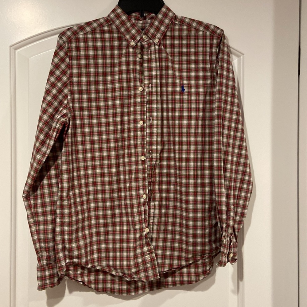 Boys Polo Ralph Lauren Plaid Shirt